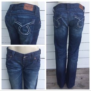 Big Star Sophie Slim Boot Leg Jeans Sz 31/L